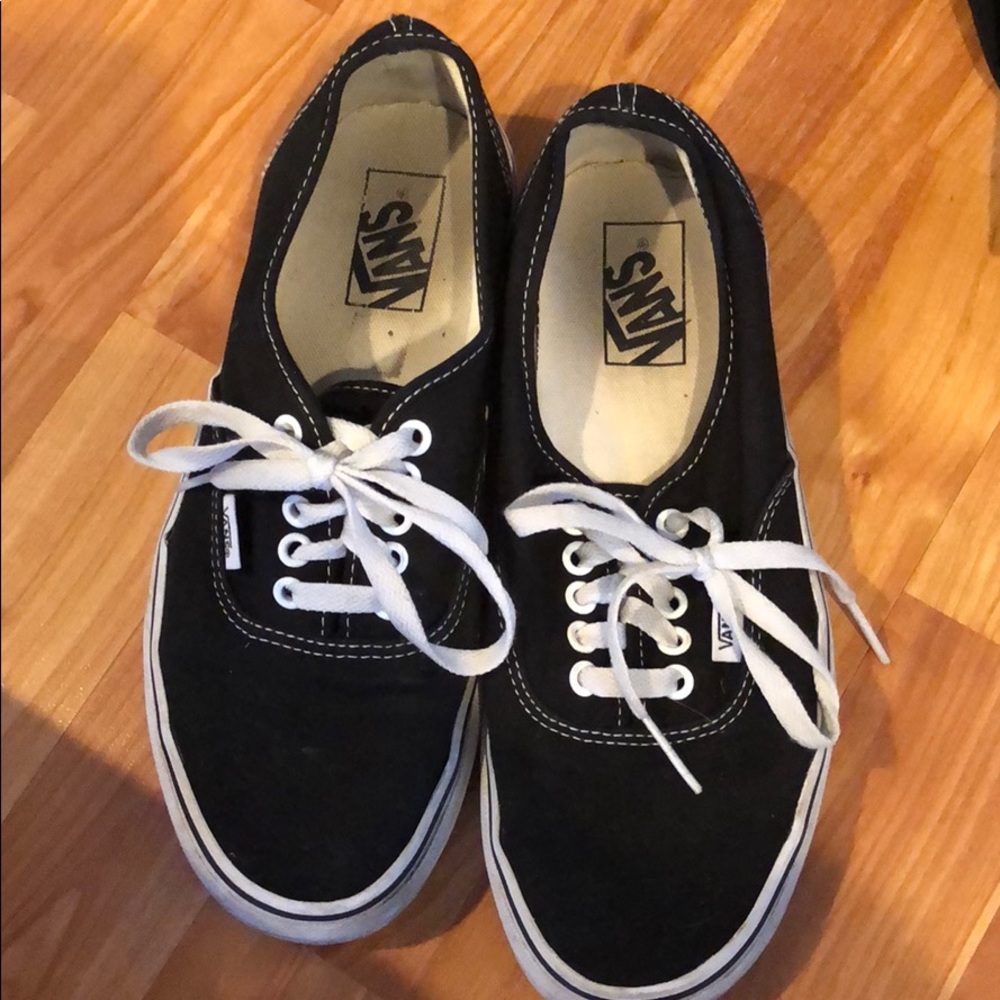 black vans—women’s size 9